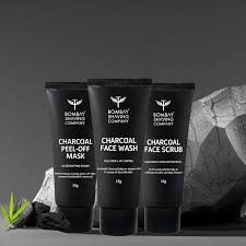 Bombay Shaving Company Mini Charcoal Facial Kit