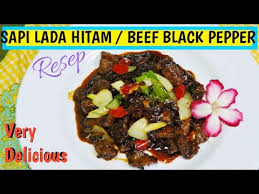 Panduan resep mi glosor black pepper selengkapnya bisa bunda simak dalam video berikut Resep Sapi Lada Hitam Beef Black Pepper Recipe Youtube
