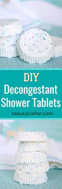 Diy Decongestant Shower Tablets Showertablet Health Diy Essentialoils Naturalhealth Via Momfoodie Shower Tablets Bath Bombs Diy Shower Soother