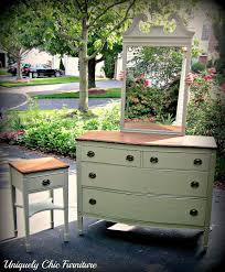 Uniquely Chic Furniture Cl Finds And Sage Green Green Painted Furniture Sage Green Furniture Painted Bedroom Furniture