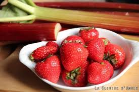 Confiture De Rhubarbe Aux Fraises Recette Confiture Rhubarbe Confiture Recettes De Cuisine Faciles