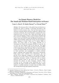 Debt is the borrowed fund while equity is owned fund. Pdf An Islamic Finance Model For The Small And Medium Sized Enterprises In France