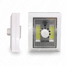 China Dimmer Battery Powered Cob 3w Led Night Puck Light China Led Night Light Led Switch Light