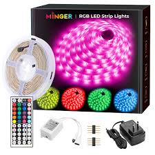 We did not find results for: Minger Led Strip Lights 16 4ft Rgb Color Changing Led Lights For Home Kitchen Room Bedroom Dorm Room Bar With Ir Remote Control 5050 Leds Diy Mode Buy Online In Bulgaria At Bulgaria Desertcart Com
