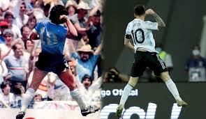 En el cumpleaños de messi, la argentina entrenó en ezeiza los de scaloni volvieron a ejercitarse en la mañana fría y gris de buenos aires preparando el partido del próximo lunes contra bolivia en cuiabá. El Golazo De Messi Y Un Festejo Maradoniano Diario Hoy En La Noticia