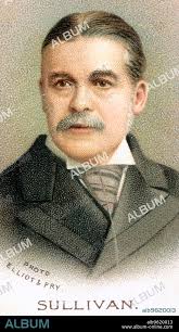 Sir Arthur Seymour Sullivan (1842-1900), English composer, 1912. Artist:  Unknown