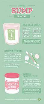 Bump Be Gone Good Formula With Sea Salt And Hot Water For Cleaning Piercings Jewelrycleaningtipssalts Piercing Bump Piercing Chart Piercing Aftercare
