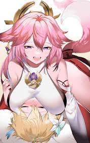 史本c16e4 on X: 大狐狸😊 yaemiko 原神GenshinImapct 八重神子t.coII8dq5dcTn   X