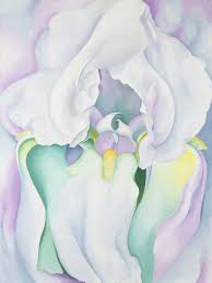 Find more prominent pieces of flower painting at wikiart.org. Georgia O Keeffe White Iris 1930 Artsy