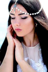 Chain Hair Jewelry Boho Head Piece Wedding Hair Chain Piece Etsy Hair Chain Wedding Bride Head Chain Headpiece Jewelry