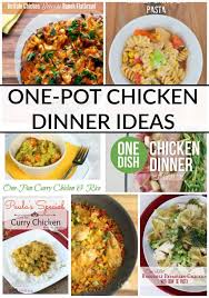 Nov 19, 2020 · chicken, fennel, and artichoke fricassee, pictured here, is made of chicken thighs, artichoke hearts, red onion, and fennel; One Pot Chicken Dinner Ideas Mommy Moment