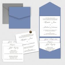 Sample Print Your Own Cornflower Blue Pocketfold Pocket Wedding Invitations Cornflower Blue Wedding Pocket Wedding Invitations Wedding Invitations