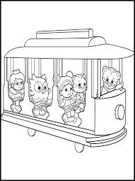 Have you ever heard about daniel tiger? Coloring Game Daniel Tiger 8