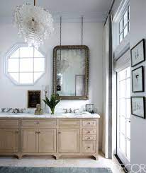 Note how the mirror extends below the floating vanity, adding to the expansive feel of the room. 20 Bathroom Mirror Design Ideas Best Bathroom Vanity Mirrors For Interior Design