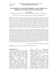 Dalam konteks pendidikan fisika, sebagai contoh, hasil belajar dimaksud tidak hanya pada aspek kemampuan mengerti fisika sebagai ilmu pengetahuan. Pdf Pengembangan Program Pembelajaran Fisika Sma Berbasis E Learning Dengan Schoology