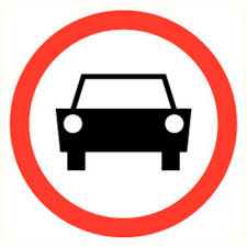 pictogram verboden voor de wagen kopen bestel nu online