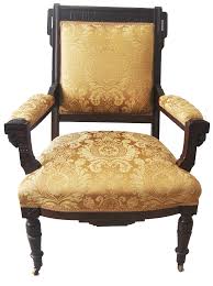 Vintage American Victorian Carved Wood Arm Chair Wood Arm Chair Wood Carving Furniture Furniture Casters