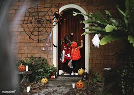 Download Premium Image Of Little Kids At A Halloween Party 468704 Halloween Party Halloween Party Kids Halloween Kids