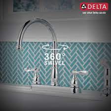 Maybe you would like to learn more about one of these? Two Handle Kitchen Faucet 21996lf Delta Faucet
