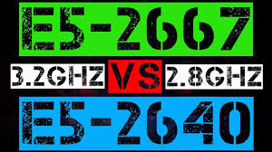 Xeon E5 2667 Vs E5 2640 Diagramm Igry
