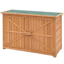 Get the best deal for suncast tool cabinet tool boxes from the largest online selection at ebay.com. Outdoor Storage Boxes Double Doors Fir Wooden Garden Yard Tool Cabinet With Ebook Buy Online In Andorra At Andorra Desertcart Com Productid 60306245