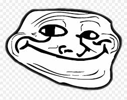 Funny Meme Memes Memezfreetoedi Report Abuse Troll Face Mouth Closed Free Transparent Png Clipart Images Download