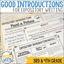 Good Introductions Expository Writing Minilessons