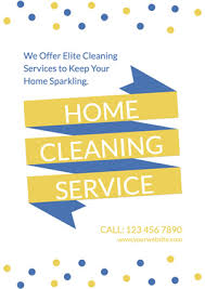 Is it ok to print house cleaning flyers on white paper? Free Online Cleaning Flyer Maker Quick Easy Designcap