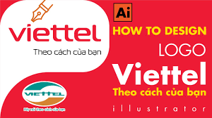 Tổng công ty viễn thông viettel, viettel telecom. How To Draw Logo Viettel Váº½ Logo Viettel Má»›i Theo Cach Cá»§a Báº¡n Illustrator Youtube