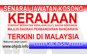 We also provide singapore, indonesia, australia job career opportunities for malaysian. Ohjob Jawatan Kosong Kerajaan Di Malaysia Senarai Jawatan Kosong Kerajaan Government Terkini 2018 2019