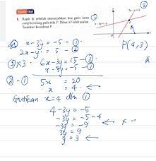 Mahir Diri No 1 Bab 9 Garis Lurus Matematik Tingkatan 3
