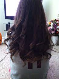 Curled Bottom Hair Of Naturally Wavy Hair With A Straightening Iron Works Great Natural Wavy Hair Hair Long Hair Styles