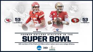Despite the afl's new york jets winning the previous season's super bowl, many sports writers and fans thought it was a fluke and continued to believe that the nfl was still superior to the afl, and thus fully expected the vikings to defeat the chiefs; 2020 Super Bowl Rosters Colleges Of 49ers And Chiefs Players Ncaa Com