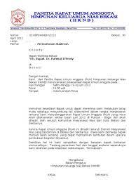 Contoh Surat Audiensi Umum Yang Baik Dan Benar Siamplop Kop Surat Surat Desain Cv