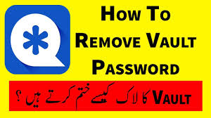 If you forget the password . How To Break Vault App Lock Security Youtube