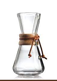 Three Cup Handblown Chemex Pour Over Coffee Maker Chemex Coffee Maker Coffee Maker