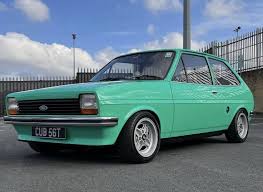 Image result for Light Green 1980 Fiesta