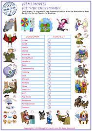 Resources you can't afford not to have. Films Movies Esl Printable Picture Dictionary Worksheet For Kids Pdf Worksheets