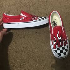 New vans era big check sneakers. Vans Shoes Black White And Red Check Vans Poshmark