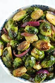 · wash and trim brussels sprouts, slice them in half from top to bottom or quarter if large. Balsamic Roasted Brussels Sprouts Eat Yourself Skinny