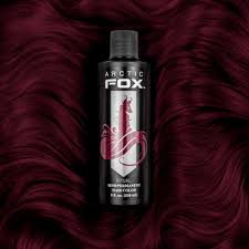 It still smells like candy. Arctic Fox Ritual Semi Permanent Hair Dyed Burgundy Attitude Europe