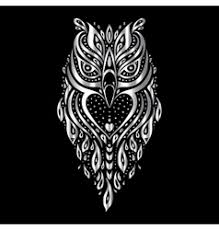 This tattoo design is liked mostly by people who are religious or more of inclined towards christianity and its beliefs. Tribal Owl Tattoo Vector Images Over 1 600