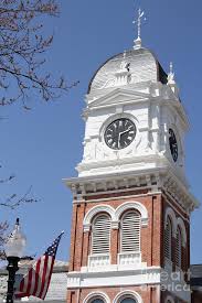 County clerk, judge, or other info: Newton County Courthouse Photograph By Cathy Lindsey