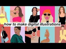 Before we get started one quick note: How I Make Digital Illustrations With A Free App Youtube Digital Portrait Illustration Digital Illustration Illustration