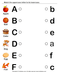 Match Upper Case And Lower Case Letters 9 Worksheet Alphabet Worksheets Kindergarten English Worksheets For Kids Letter Worksheets Kindergarten