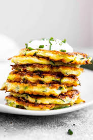 Fold in the zucchini and onion. Easy Zucchini Fritters Recipe Savory Nothings