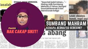 Bilangan kes sumbang mahram yang dituduh di mahkamah tahun ini meningkat berbanding tahun lepas, kata menteri di jabatan perdana menteri datuk liew vui keong. Nakcakapsikit Peguam Syarie Kongsi Kisah Sumbang Mahram Bapa Dan Anak Terlanjur Suka Sama Suka Masyarakat Kita Makin Tenat Gempak