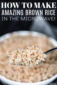 Microwave Brown Rice - How To Make Rice In Microwave