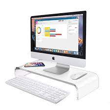 Amd e ps5, i processori difettosi finiscono nei desktop? Abovetek Acrylic Monitor Stand Riser Crystal Clear Imac Stand Computer Stand Desk Organizer Transparent