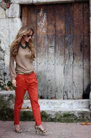 Pantalon Color Caldera Ropa Outfits Moda